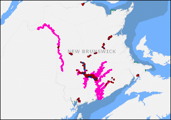New Brunswick Flood Zone Map Data Catalogue - Geonb